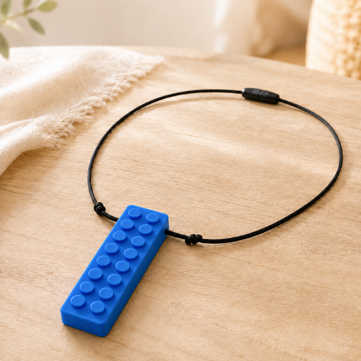 SensoNop | Bijt- en friemelketting met nopjes voor sensorische ondersteuning