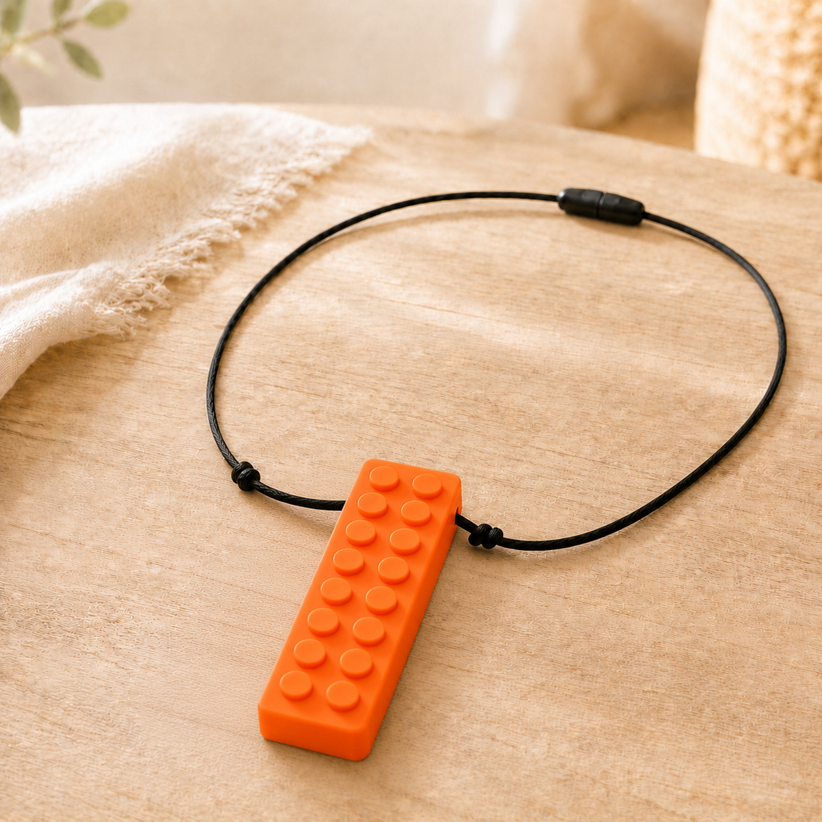 SensoNop | Bijt- en friemelketting met nopjes voor sensorische ondersteuning
