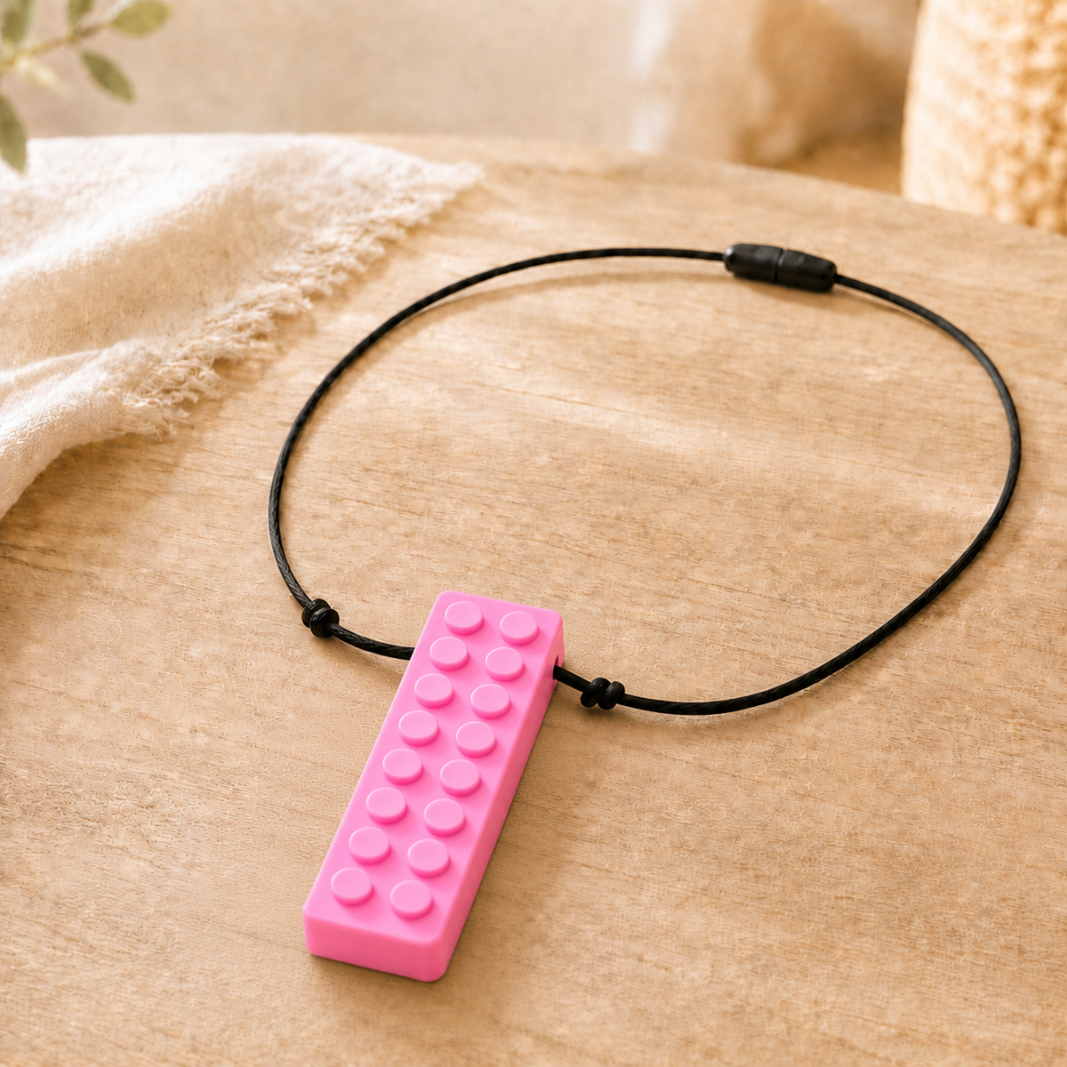 SensoNop | Bijt- en friemelketting met nopjes voor sensorische ondersteuning