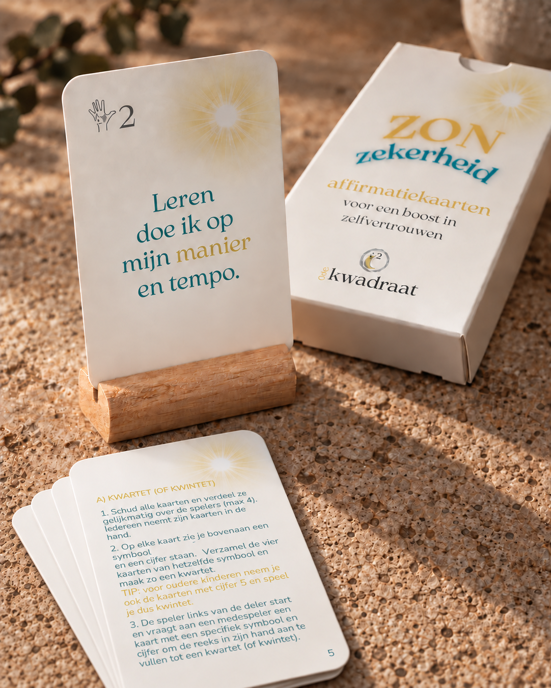 ZONzekerheid | 40 affirmatiekaarten voor een boost in zelfvertrouwen en verbinding